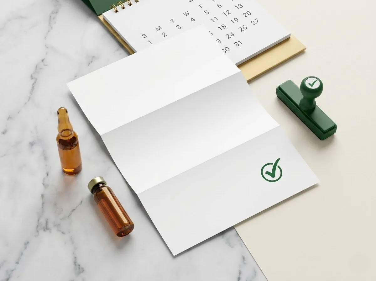 Set of premium trust badges representing transparency, lab verification, and fair comparison